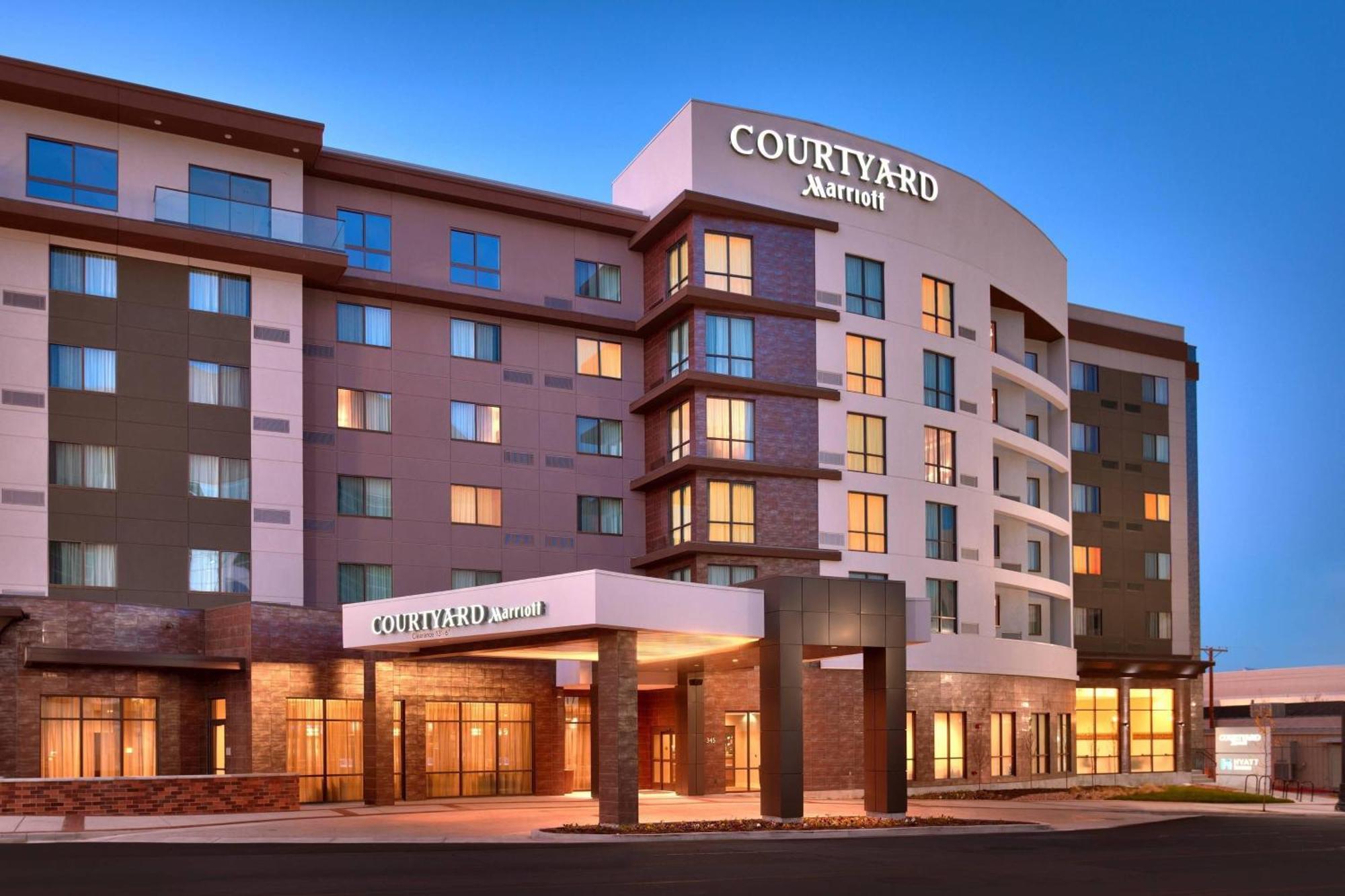 Courtyard By Marriott Salt Lake City Downtown Exterior foto